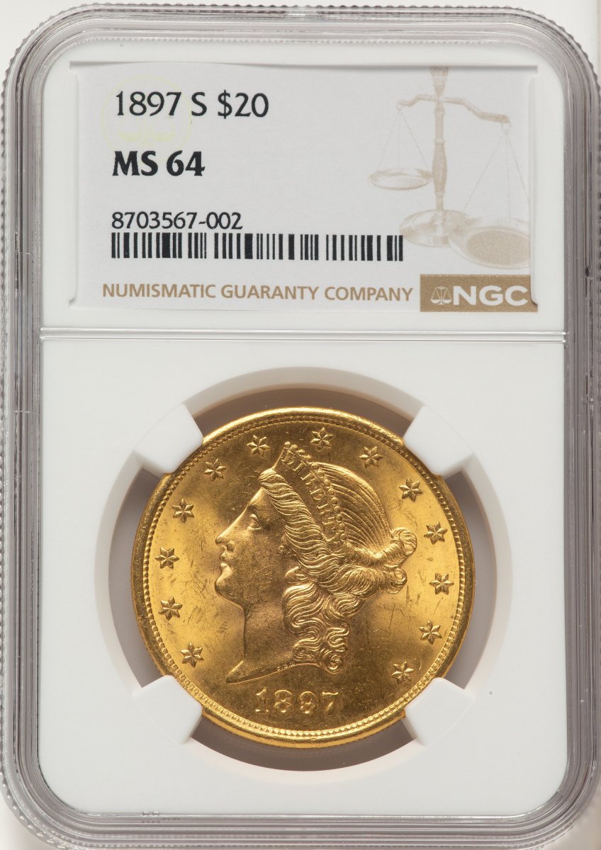 1897-S Liberty Double Eagles (1897-S $20)