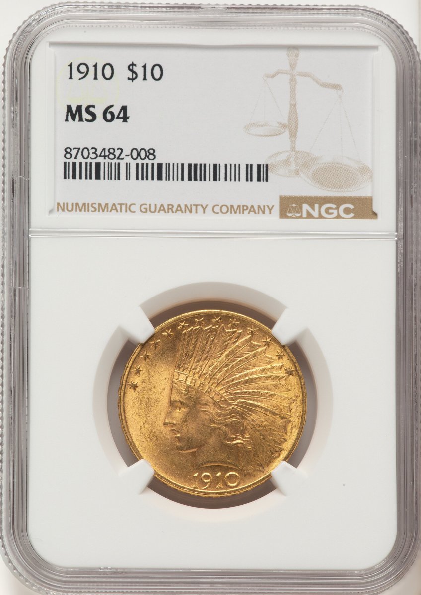 1910 Indian Eagles (1910 $10)
