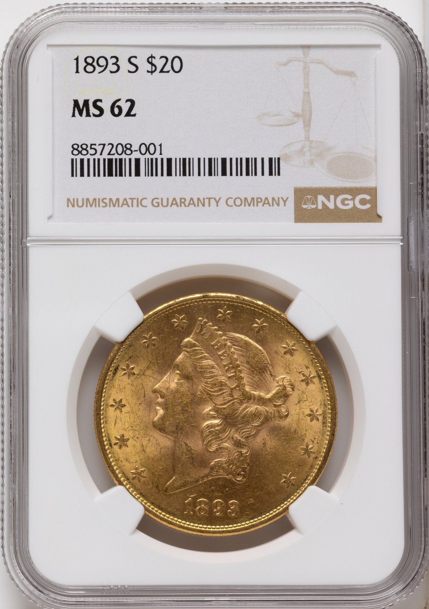 1893-S Liberty Double Eagles (1893-S $20)