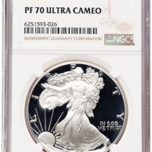 1988-S Modern Bullion Coins (1988-S Proof Silver Eagle 1 oz Brown Label)