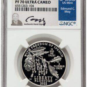 2022-W Modern Bullion Coins (2022-W Proof Platinum Eagle 1 oz Ed Moy)