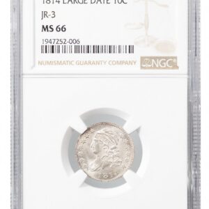 1814-Capped Bust Dime - Type 1 Large Dentils