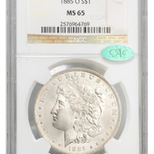 1885-O-Dollars - Morgan Dollar