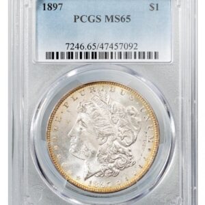 1897-Dollars - Morgan Dollar