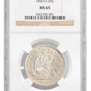 1850-O-Liberty Seated Half Dollar - Type 2 No Motto