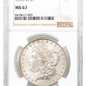 1898-O-Dollars - Morgan Dollar