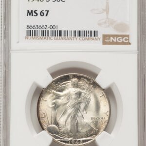 1946-S Walking Liberty Half Dollars (1946-S 50C)