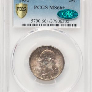 1932 Washington Quarters (1932 25C CAC PCGS Secure PCGS Plus)
