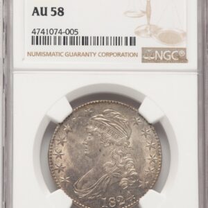 1824/4 Bust Half Dollars (1824/4 50C O-109, MS)