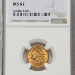 1907 Liberty Quarter Eagles (1907 $2 1/2)