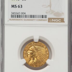 1913 Indian Half Eagles (1913 $5)