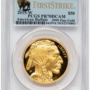 2015-W Modern Bullion Coins (2015-W Proof Gold Buffalo 1 oz FS Bison Label)