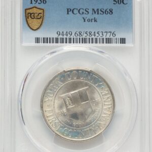 1936 Commemorative Silver (1936 50C York, MS PCGS Secure)