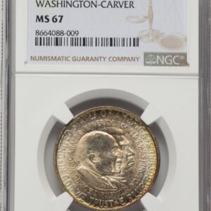 1952-S Commemorative Silver (1952-S 50C Washington-Carver, MS)