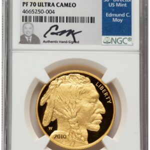 2010-W Modern Bullion Coins (2010-W Proof Gold Buffalo 1 oz Ed Moy)