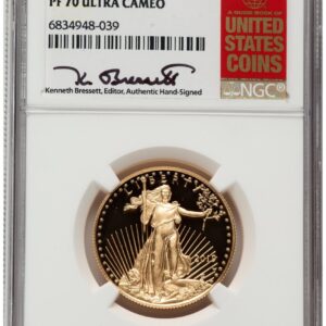 2019-W Modern Bullion Coins (2019-W Proof Gold Eagle 1/2 oz Kenneth Bressett Red Book)