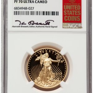 2015-W Modern Bullion Coins (2015-W Proof Gold Eagle 1/2 oz Kenneth Bressett Red Book)