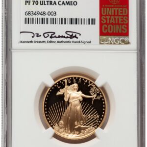 2006-W Modern Bullion Coins (2006-W Proof Gold Eagle 1/2 oz Kenneth Bressett Red Book)