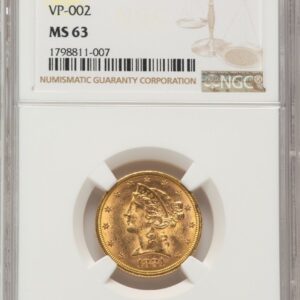 1881 Liberty Half Eagles (1881 $5)