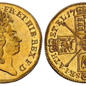 World Coins ("GREAT BRITAIN. George I. 1726 AV Two Guineas. NGC MS64PL (Prooflike). GEORGIUS · D · G · M · BR · FR · ET · HIB · REX · F · D ·. Laureate head right / BRVN - ET · L · DVX - S · R · I · A · TH - ET · EL ·. Crowned shields in cruciform, sceptres at angles)