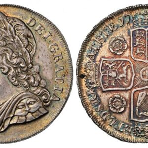 World Coins ("GREAT BRITAIN. George II. (King, 1727-1760). 1739 AR Crown. NGC MS60. GEORGIVS · II · - DEI · GRATIA ·. Laureate bust left / F · D · B · - ET · L · D · S · R · I · - A · T · ET · E · - M · B · F · ET · - H · REX ·. Roses between shields. KM 575.2; SCBC-)