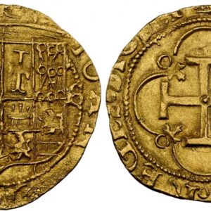 World Coins ("SPAIN. Carlos I with Joanna. (1504-55) ND-S D AV Escudo. NGC MS63. Seville. 3.37gm. IOANA • ET • KAROLVS. Crowned full shield, Square D to left and S to right / + HISPANIARVM • REGES • SIC... Cross potent within quadrilobe. Calico 199; Fr.-153. Please )