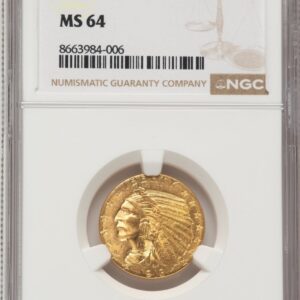 1913 Indian Half Eagles (1913 $5)