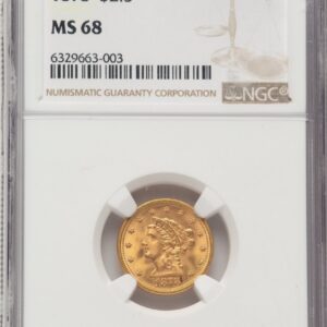 1878 Liberty Quarter Eagles (1878 $2 1/2)