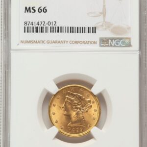1899 Liberty Half Eagles (1899 $5)