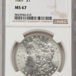 1887 Morgan Dollars (1887 S$1)