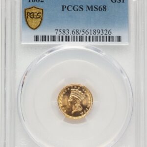 1882 Gold Dollars (1882 G$1 PCGS Secure)