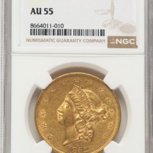 1852 Liberty Double Eagles (1852 $20)