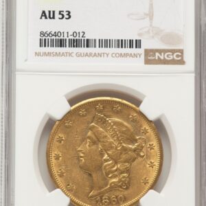 1860-S Liberty Double Eagles (1860-S $20)