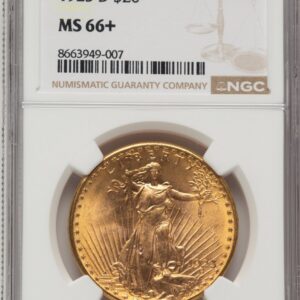1923-D Saint-Gaudens Double Eagles (1923-D $20 NGC Plus)
