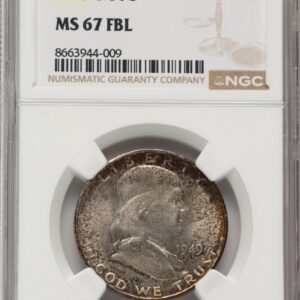 1949-S Franklin Half Dollars (1949-S 50C, FL)