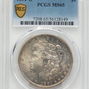 1891-O Morgan Dollars (1891-O S$1 PCGS Secure)