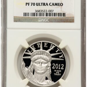 2012-W Modern Bullion Coins (2012-W Proof Platinum Eagle 1 oz Brown Label)