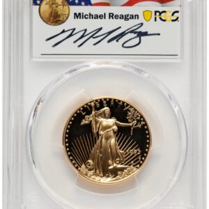 1993-P Modern Bullion Coins (1993-P Proof Gold Eagle 1/2 oz Reagan Legacy Series Michael Reagan)