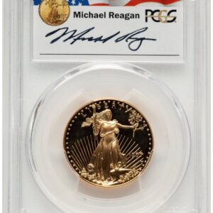 1997-W Modern Bullion Coins (1997-W Proof Gold Eagle 1/2 oz Reagan Legacy Series Michael Reagan)