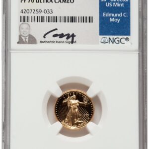 1999-W Modern Bullion Coins (1999-W Proof Gold Eagle 1/10 oz Ed Moy)