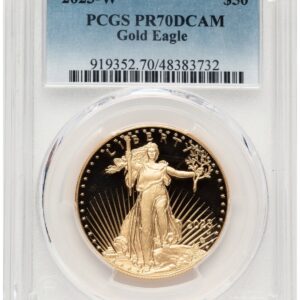 2023-W Modern Bullion Coins (2023-W Proof Gold Eagle 1 oz Blue Gradient)