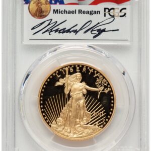 2011-W Modern Bullion Coins (2011-W Proof Gold Eagle 1 oz Reagan Legacy Series Michael Reagan)