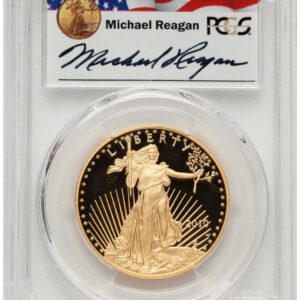2010-W Modern Bullion Coins (2010-W Proof Gold Eagle 1 oz Reagan Legacy Series Michael Reagan)