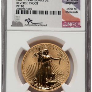 2006-W Modern Bullion Coins (2006-W Reverse Proof Gold Eagle 1 oz John Mercanti)