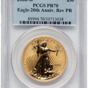 2006-W Modern Bullion Coins (2006-W Reverse Proof Gold Eagle 1 oz Blue Label)