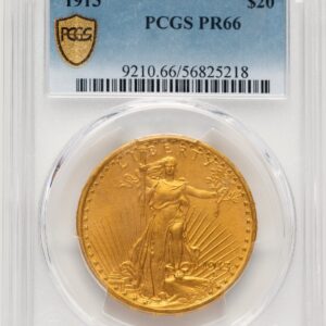 1913 Proof Saint-Gaudens Double Eagles (1913 $20 PCGS Secure)