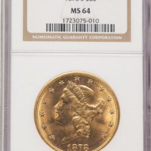 1878-S Liberty Double Eagles (1878-S $20)
