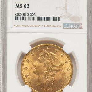 1889 Liberty Double Eagles (1889 $20)