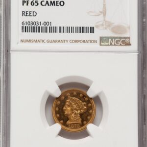 1878 Proof Liberty Quarter Eagles (1878 $2 1/2, CA)