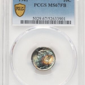 1941 Mercury Dimes (1941 10C, FB PCGS Secure)